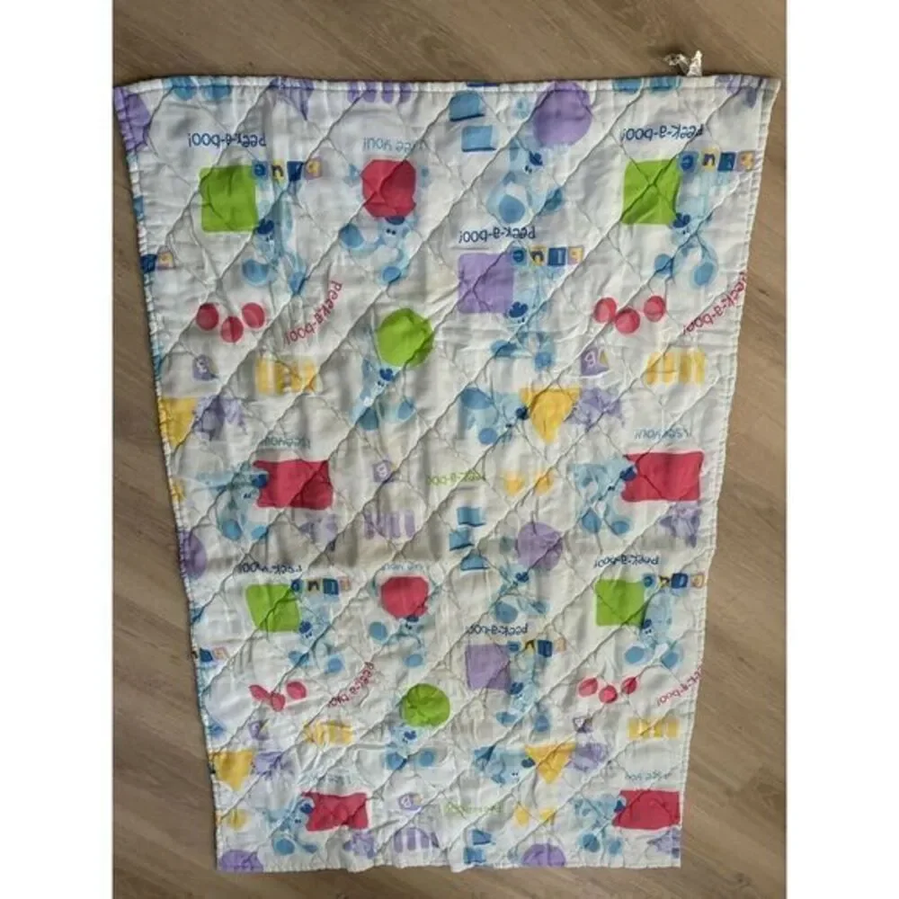 Vintage Blues Clues Comforter Twin Blanket 2000 Y2K Kids Bedding By Dan River